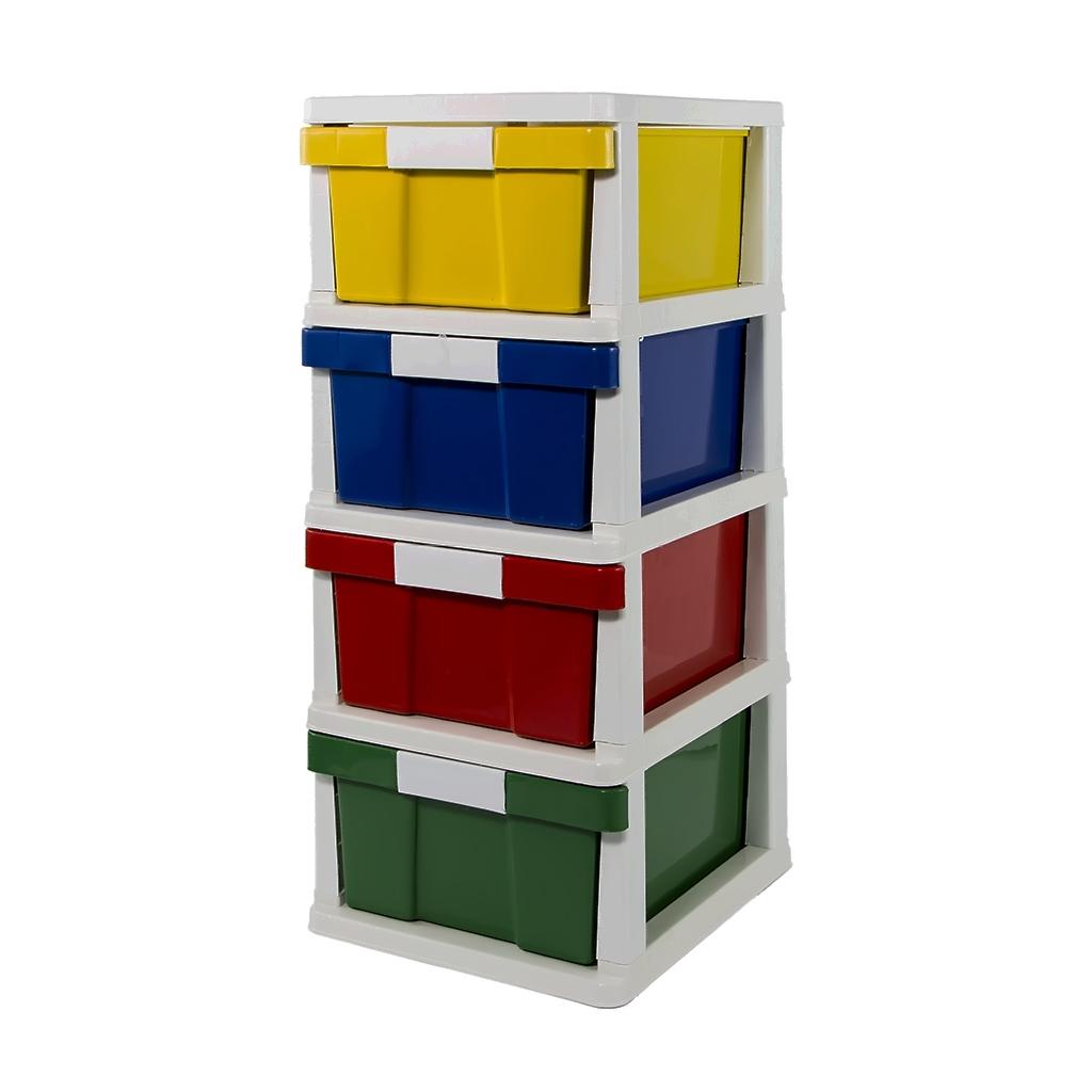 Plastic shelves